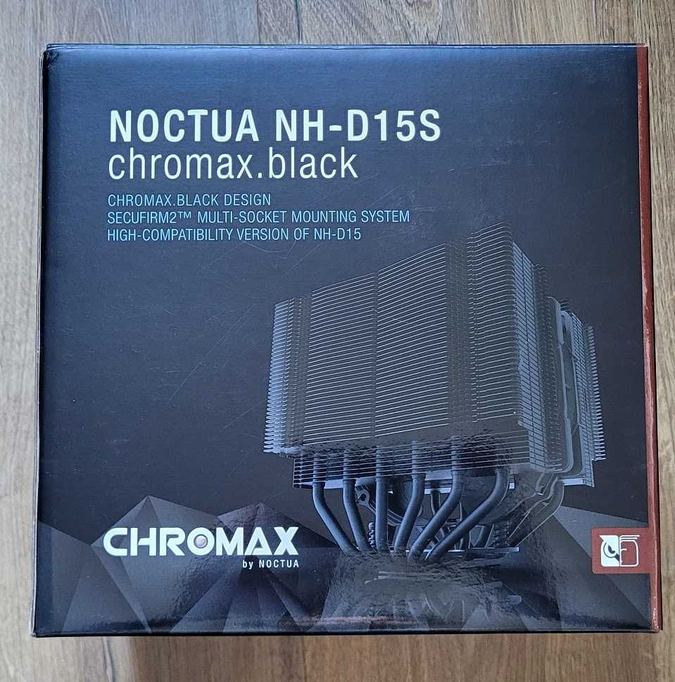 Chłodzenie procesora cooler Noctua NH-D15S chromax.black gwarancja