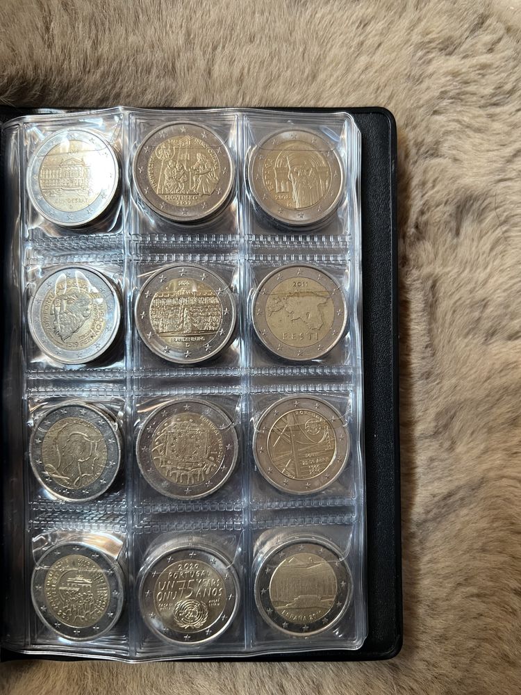 Vendo várias moedas 2€