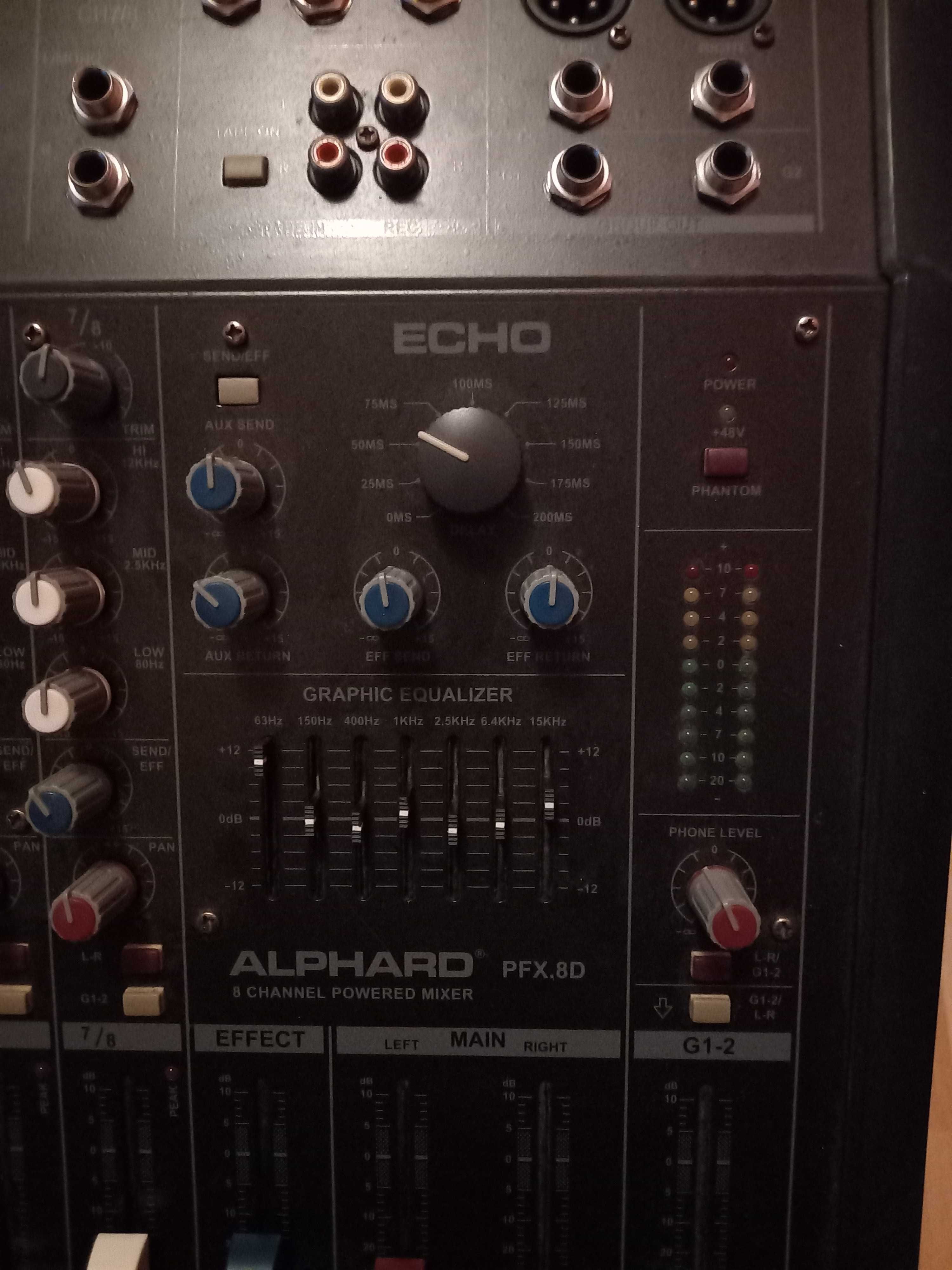 power mixer Alphard PFX.8D