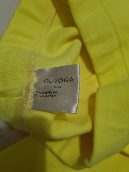 Legginsy prążkowane O'la Voga neonowe