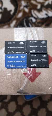 Sony Memory Stick PRODuo 512-4GB