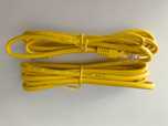 Kabel internetowy RJ45 UTP o długości 1,5m żółty