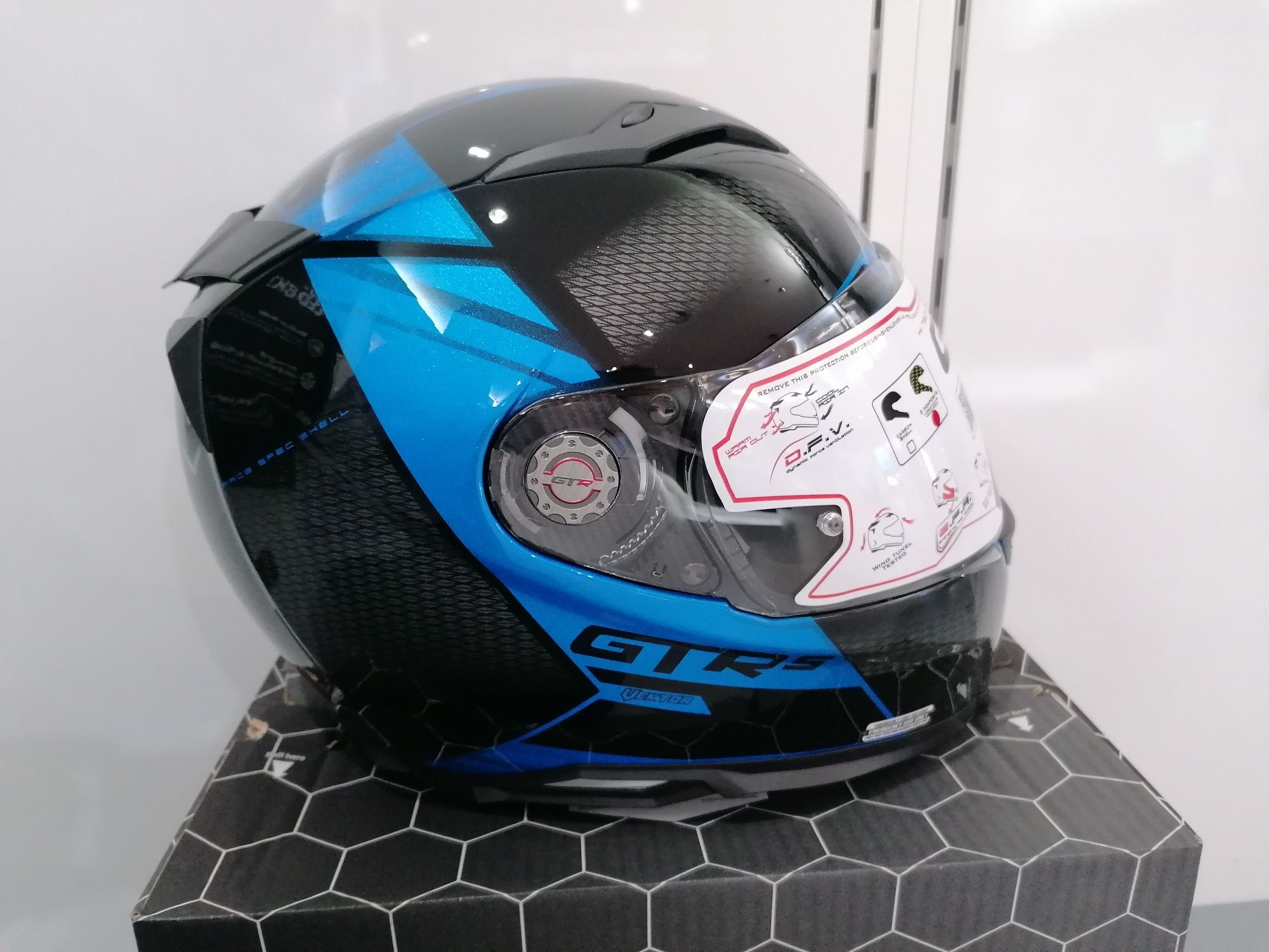 Capacete GTRS 3C Vektor Reflex...