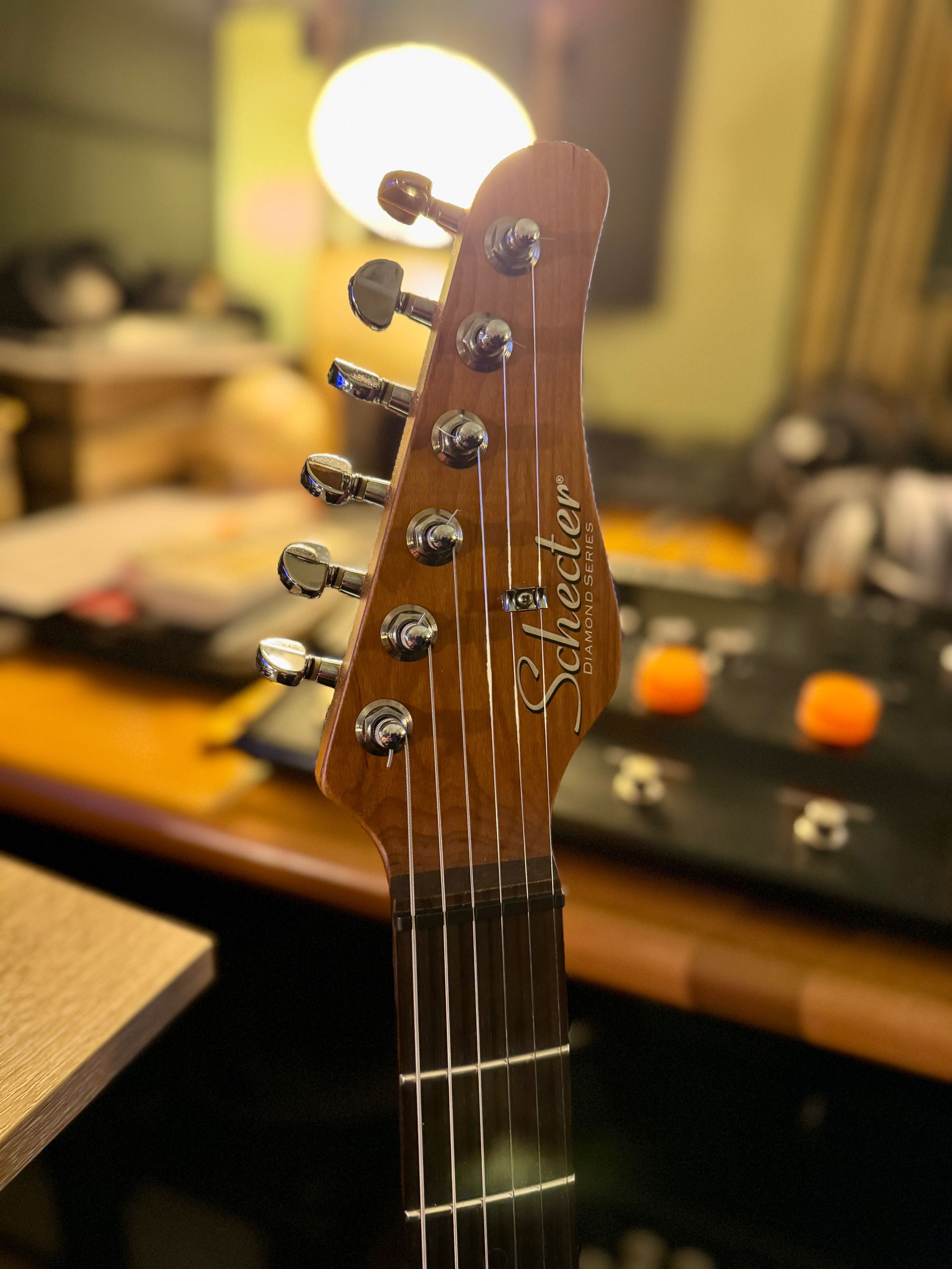 Schecter Nick Johnston Traditional, Atomic Green
