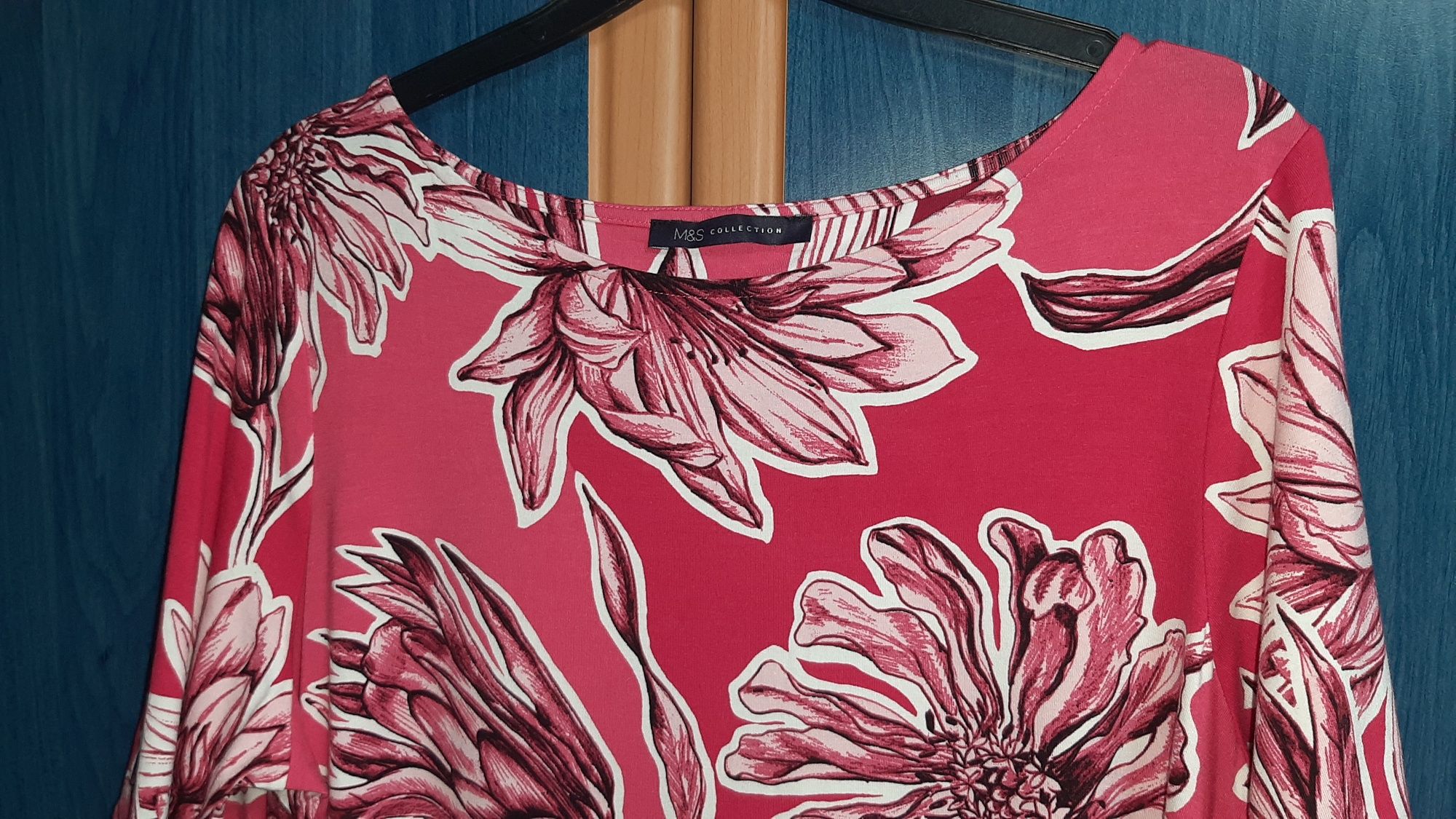 Платье туника M&S размер 16/44/XXL/52 в состоянии нового