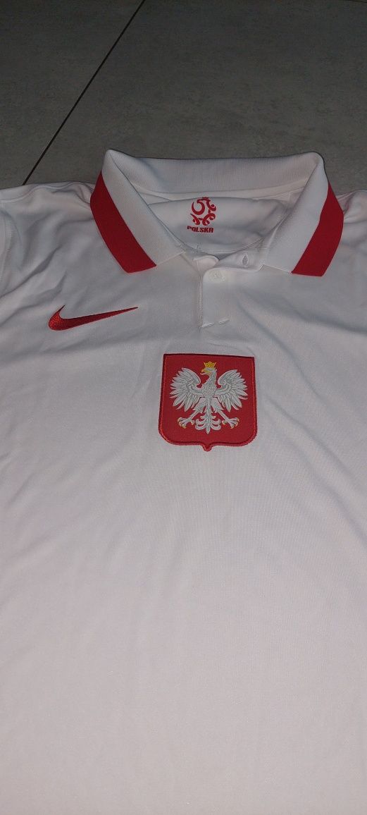 Nowa oryginalna koszulka NIKE Reprezentacji Polski Breathe rozmiar M