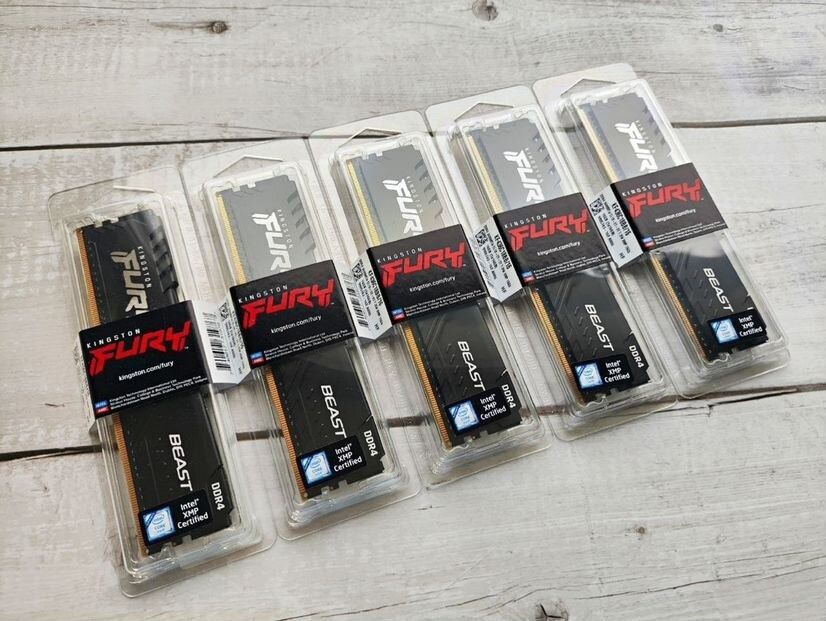 Оперативная память Kingston Fury DDR4-3200 16384 МВ