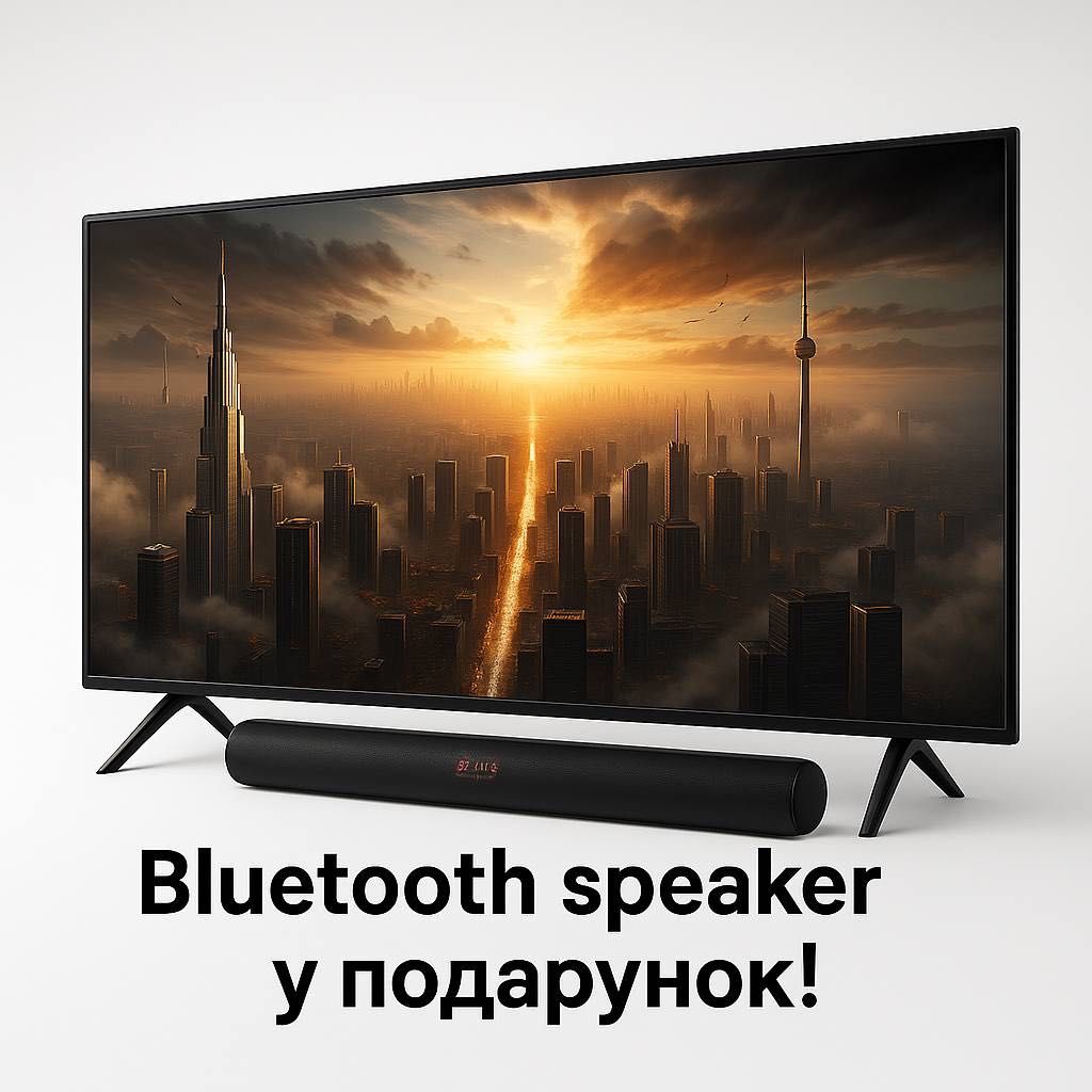 Телевізор Самсунг смарт тв 42 дюйми Smart tv 2025 рік WIFI T2 Samsung