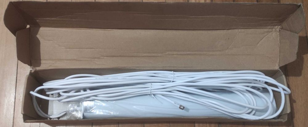 Антена 5G 4G LTE GSM (Dual Cable 8м, SMA male)