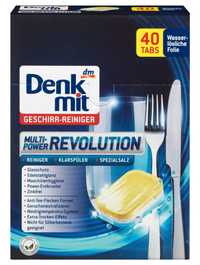 Denk mit revolution, таблетки для посудомийної машини, 40 шт