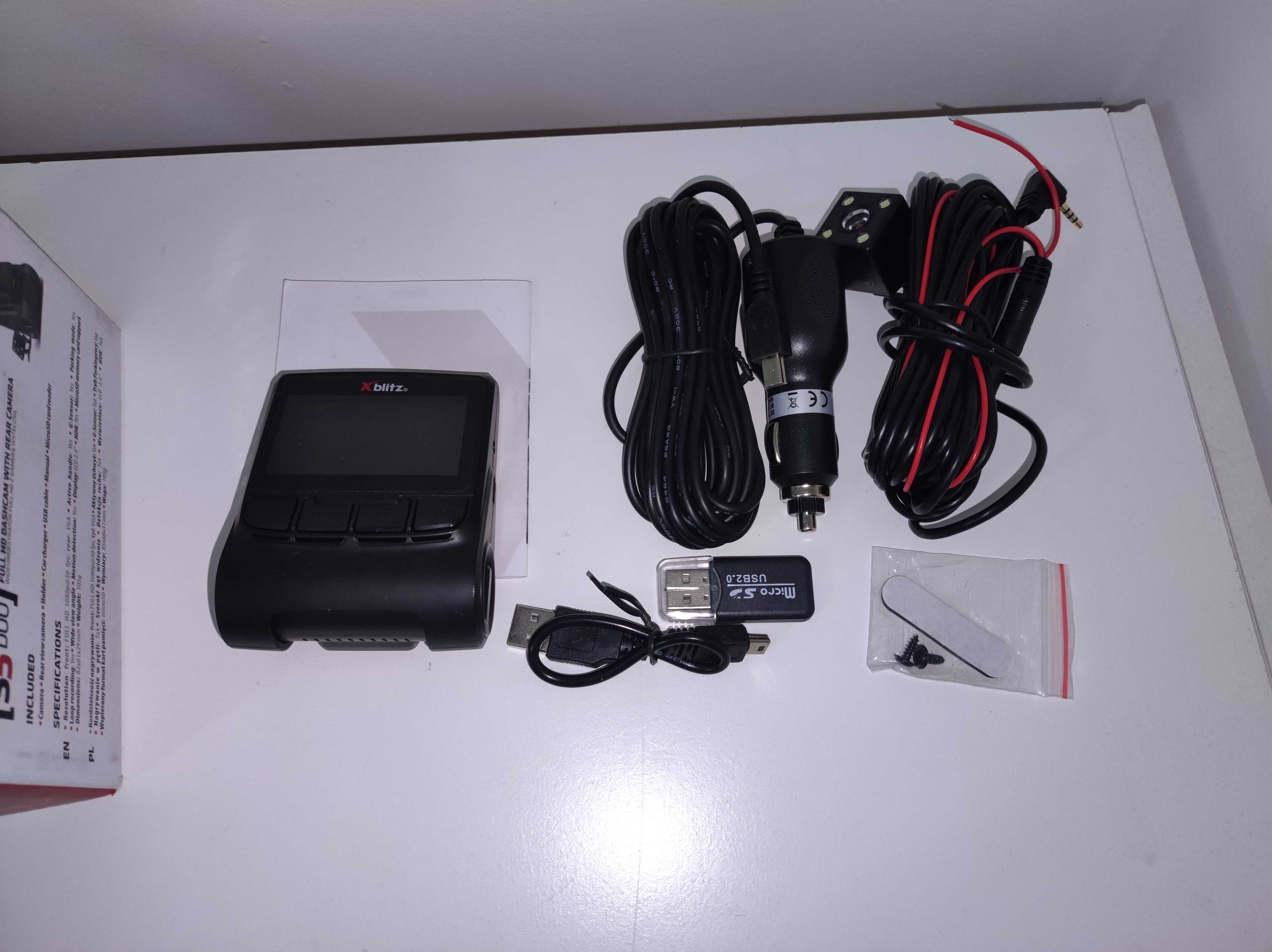 Wideorejestrator Xblitz S5 Duo, Full HD, dwie kamery