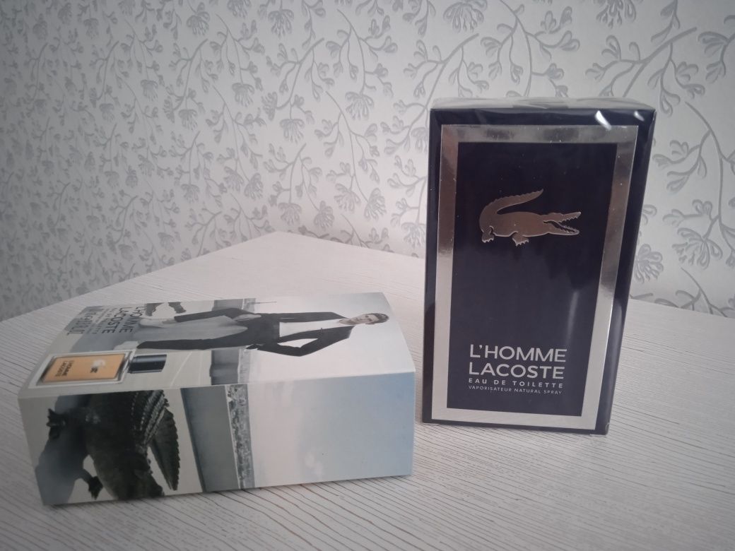 100%ОРИГІНАЛ! Чоловічий парфюм "L'HOME" від ТМ"LACOSTE" Made in FRANCE