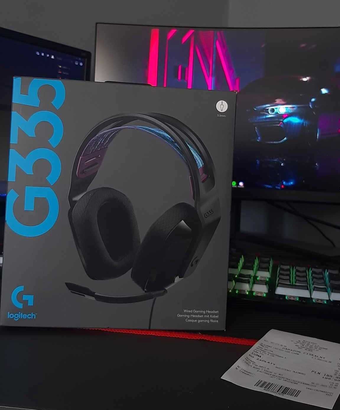 Słuchawki Logitech G335 NOWE