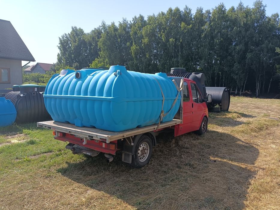 Zbiornik Bolt 7000l na deszczówkę, szambo płaski