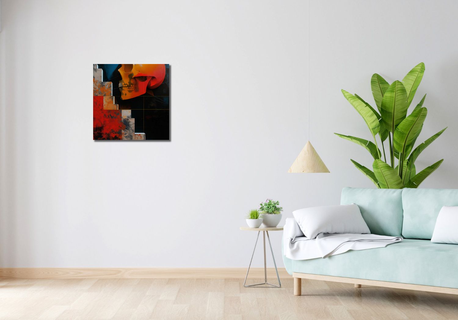 Obraz 50x50cm Erozja Krajobrazu