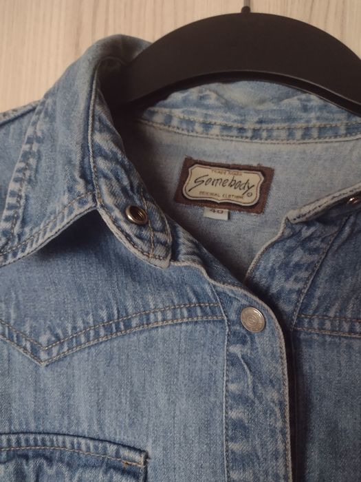 Nowa niebieska jeansowa sukienka rozmiar M