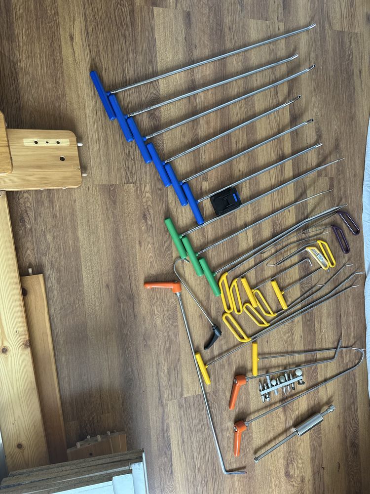 Zestaw PDR – druty 1PDR + młotek + lampa LED bezprzewodowa