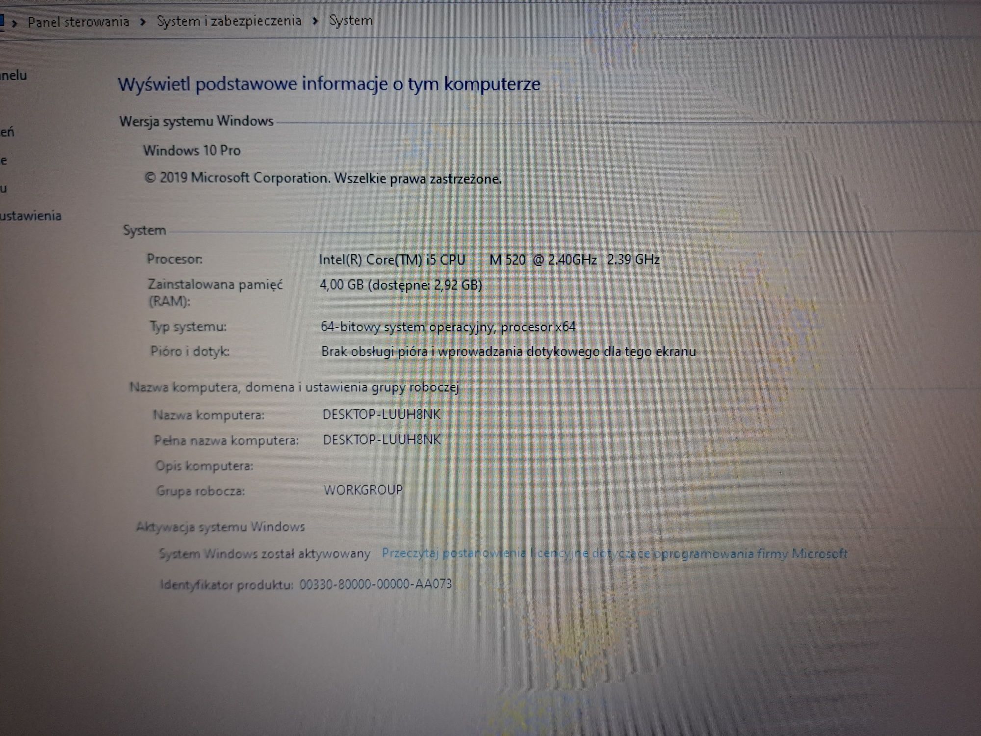 Laptop Hp ProBook 6550b