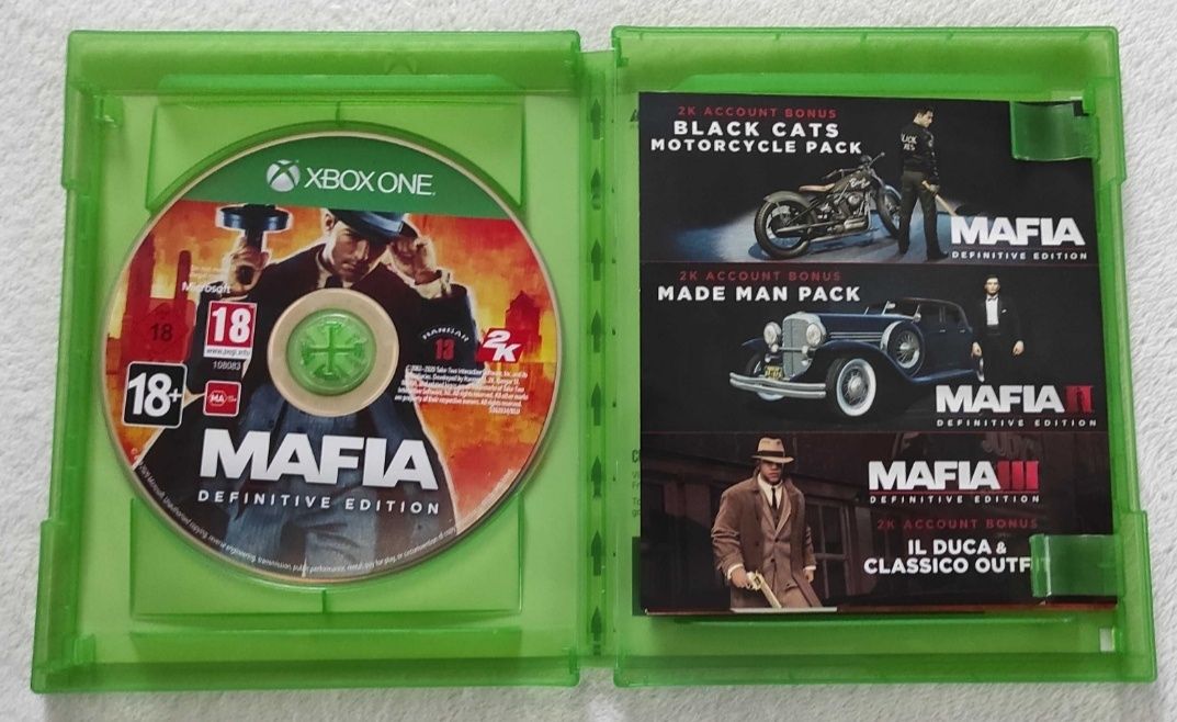 Mafia definitive edition Xbox one