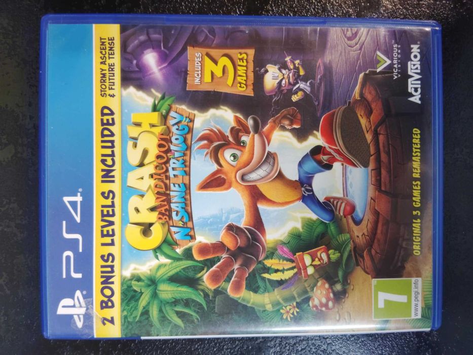 Crash Bandicoot: N. Sane Trilogy PS4 gra po Angielsku