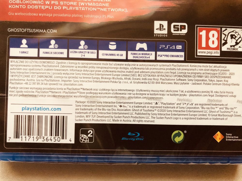 Ghost of Tsushima na ps4