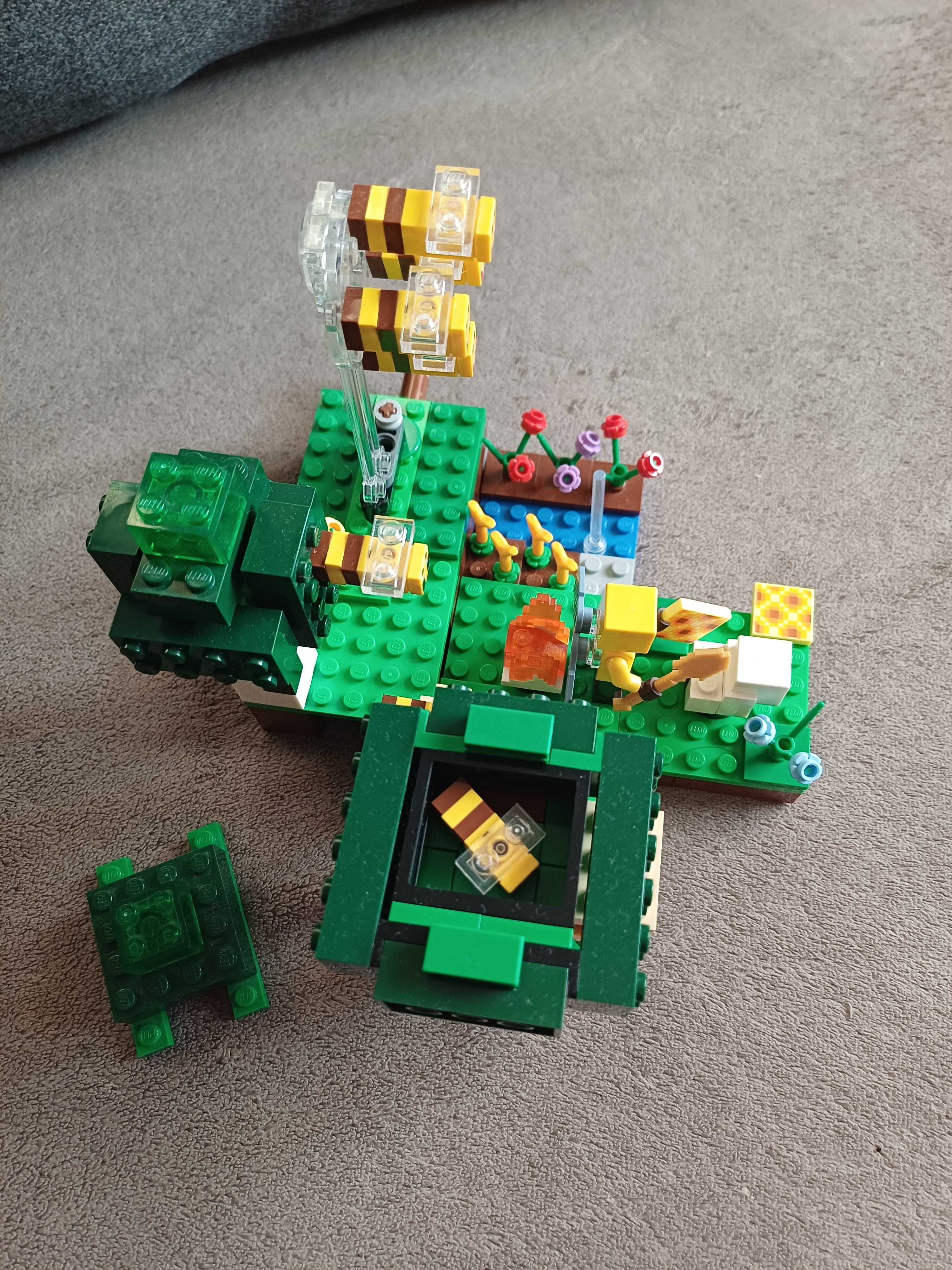 lego minecraft 21165 pasieka