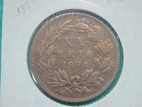 375 - Luís I: XX réis 1884  bronze, por 5,00