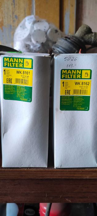 Filtr paliwa MANN WK8161 ORAZ WK8162. Cena za dwa!!! claas john deere
