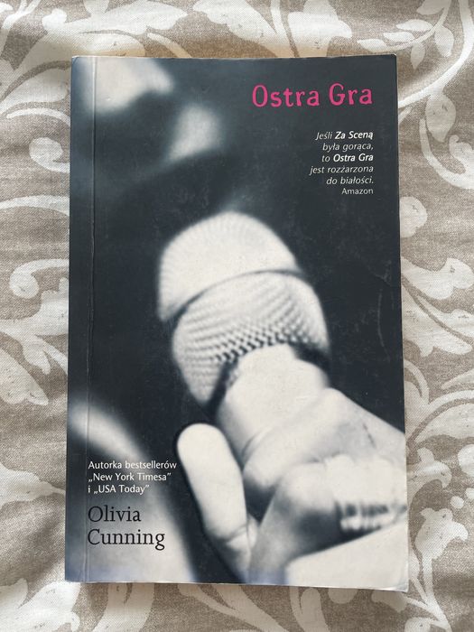 Książka Ostra Gra Olivia Cunning