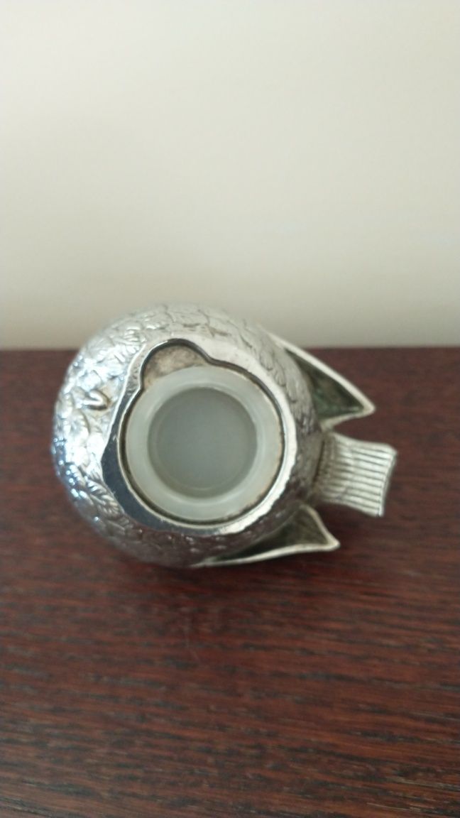 Solniczka metal/ silver