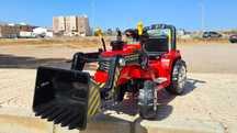 TRAKTOR Koparka NEW HOLLAND Ciągnik Elektryczny Auto Akumulator DZIECI