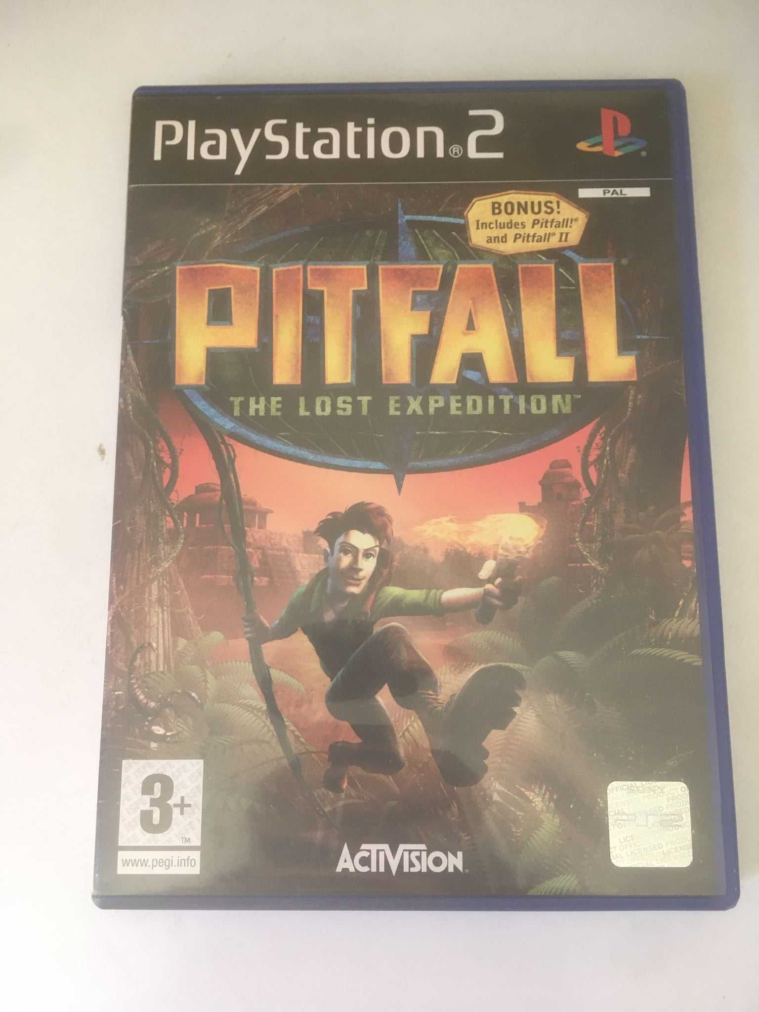 PS2 - Pitfall: The Lost Expedition