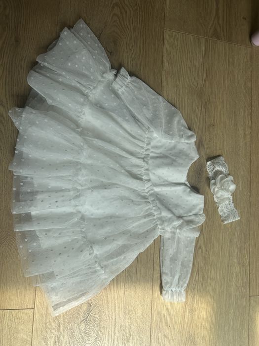 Sukienka tiulowa Smyk rozmiar 68