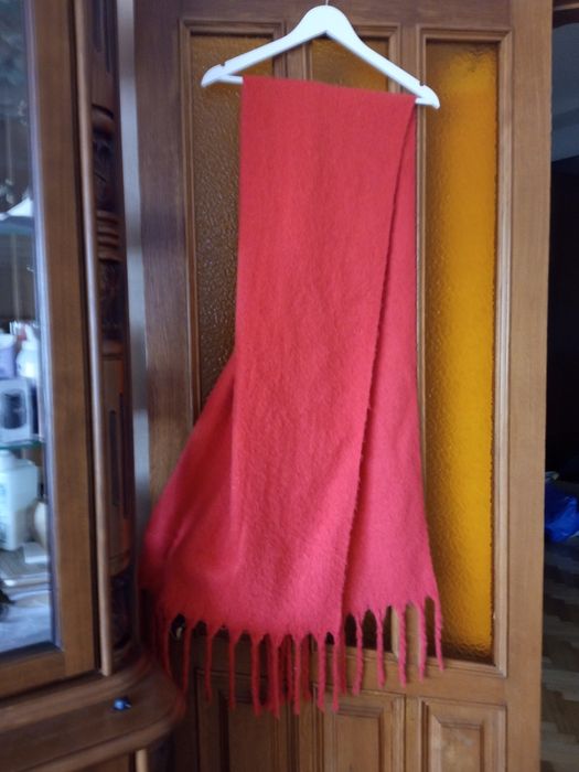 Шарф теплий з дредами