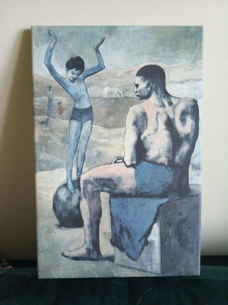 Obraz drukowany kopia Picasso Akrobatka na Kuli