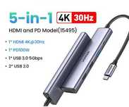 USB hub Ugreen 5-in-1 CM478 15495 (70410) CM818 45363