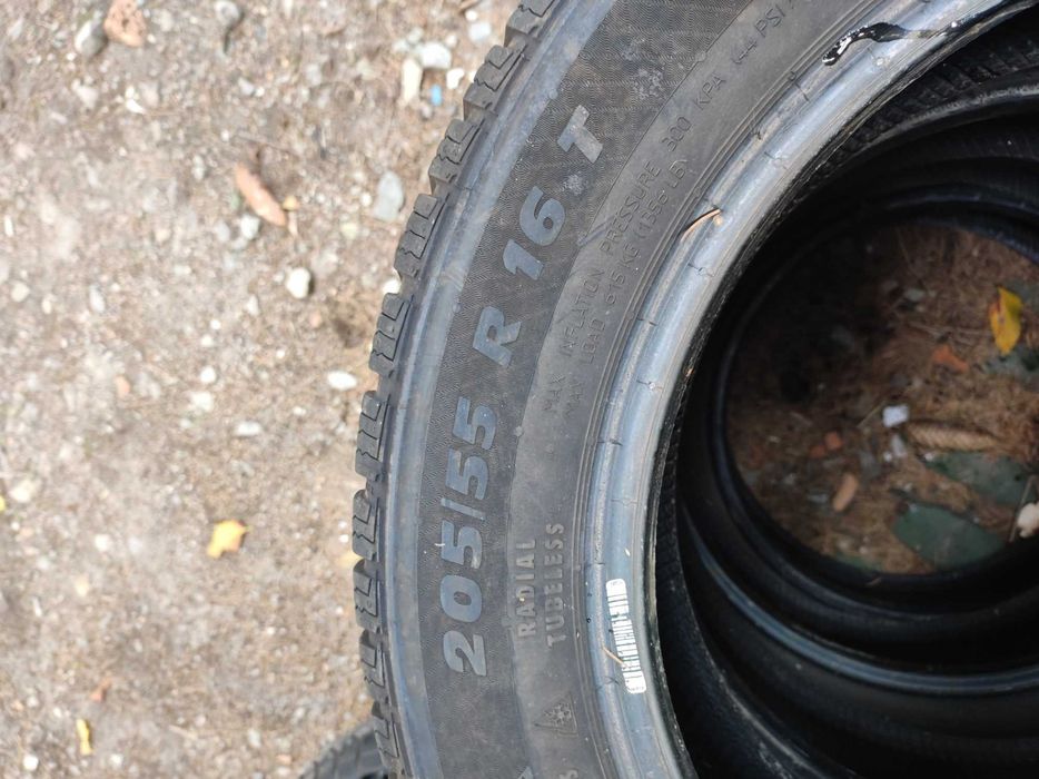 Używane opony zimowe 205/55R16