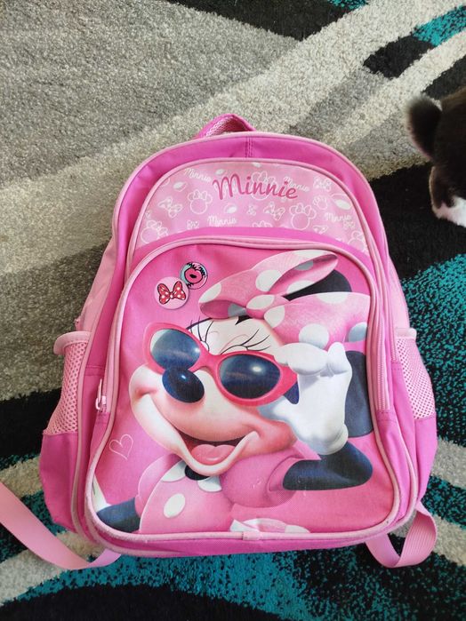 Plecak różowy minnie