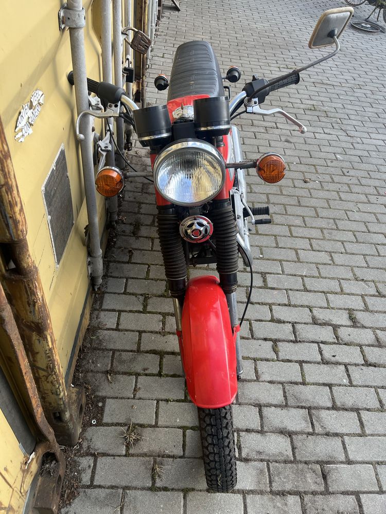 Jawa 350 z koszem