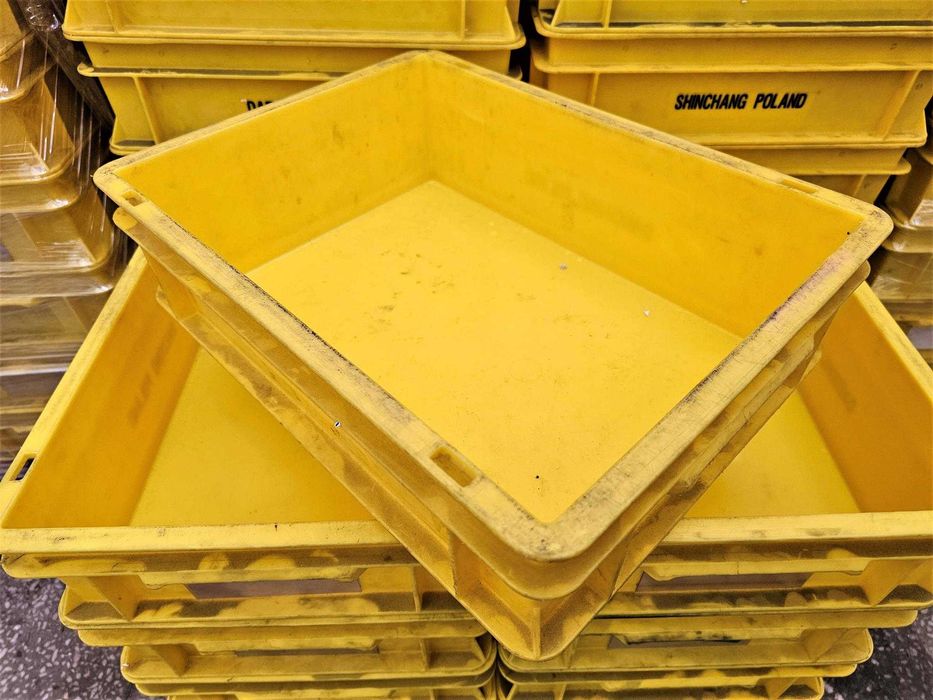 Pojemnik Skrzynka Kuweta Kosz Plastikowy Magazynowy Warsztatowy 40x30