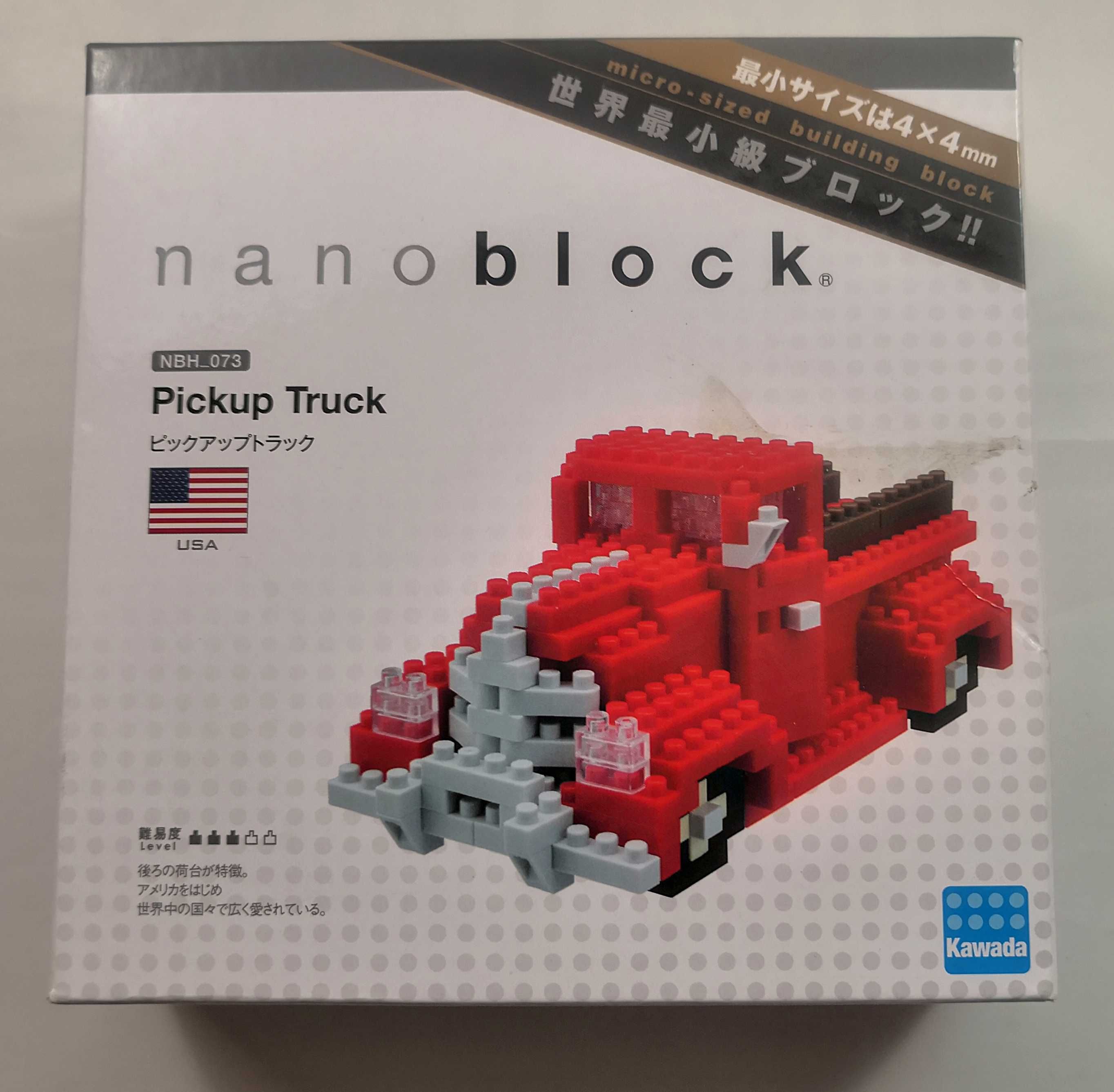 NOWY Zestaw Nanoblock Pickup Truck Ciężarówka japońskie LEGO