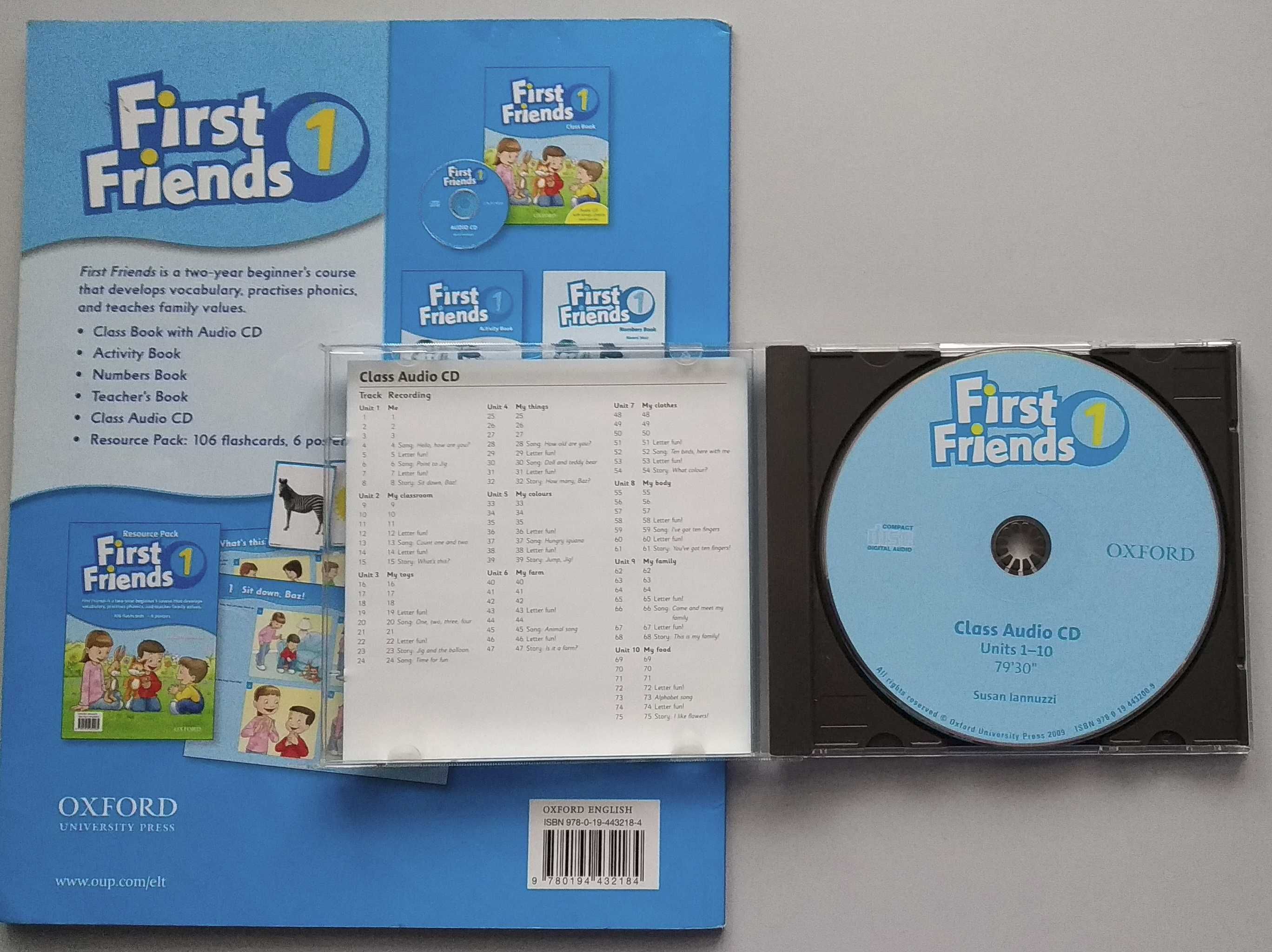 Учебник английского языка First Friends 1 Class Book