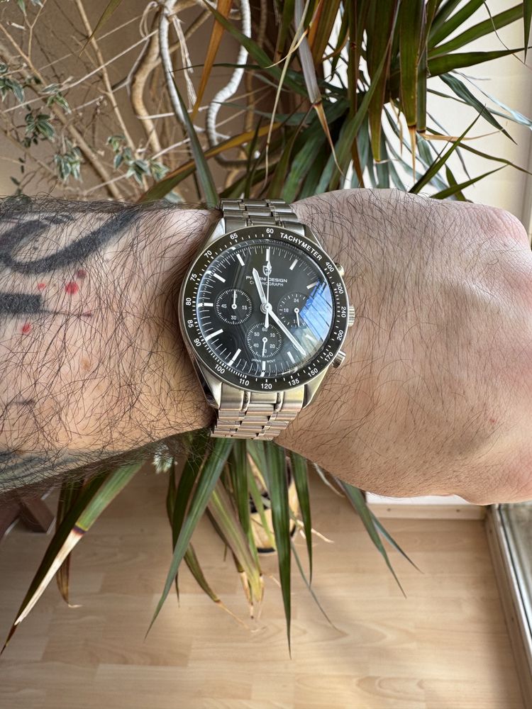 Часы Pagani Design (Omega moonswatch)