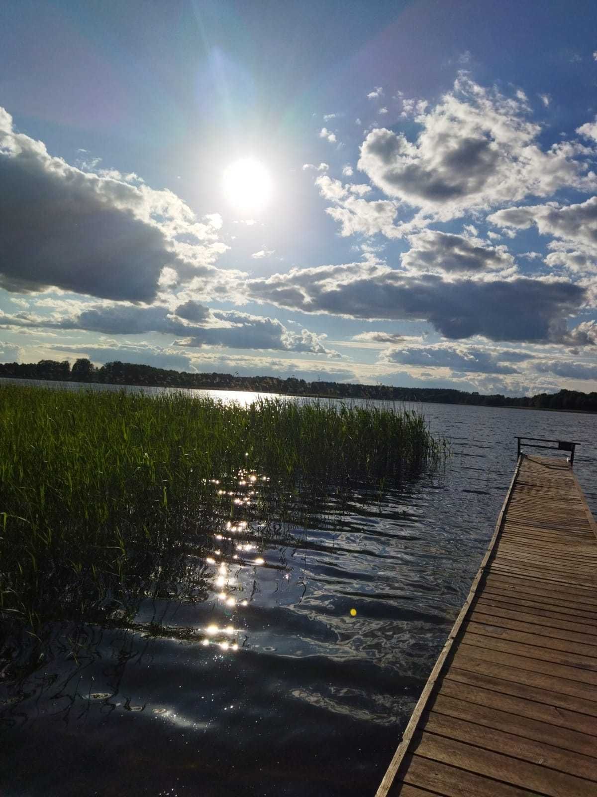 Dom na Mazurach z własną linią brzegową