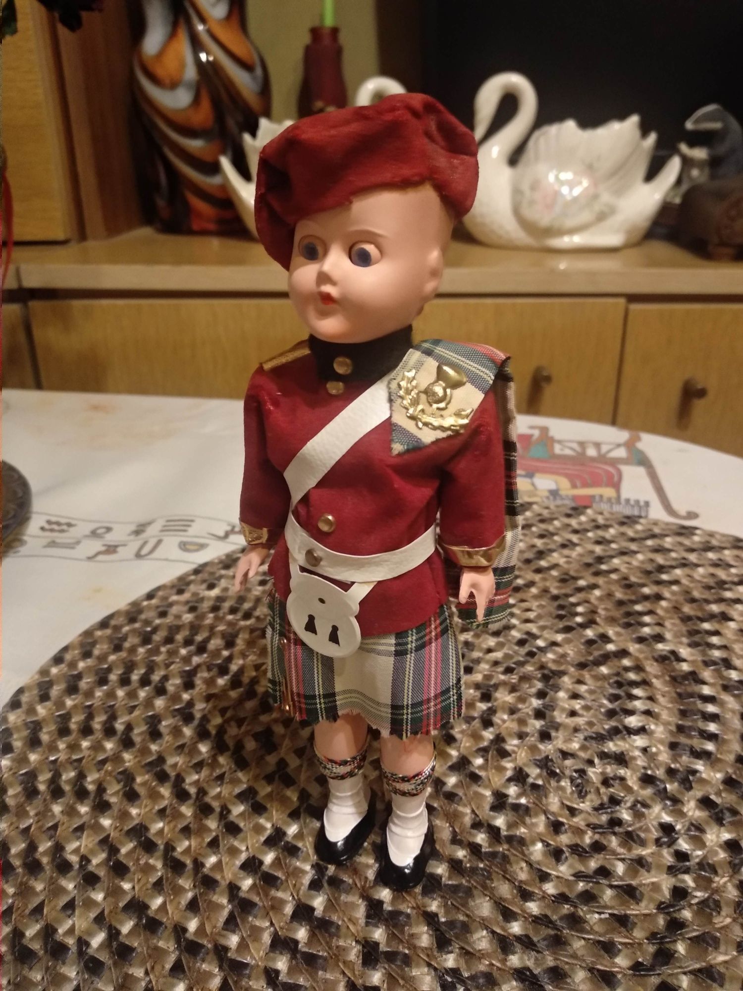 Lalka ubiór Szkocki.