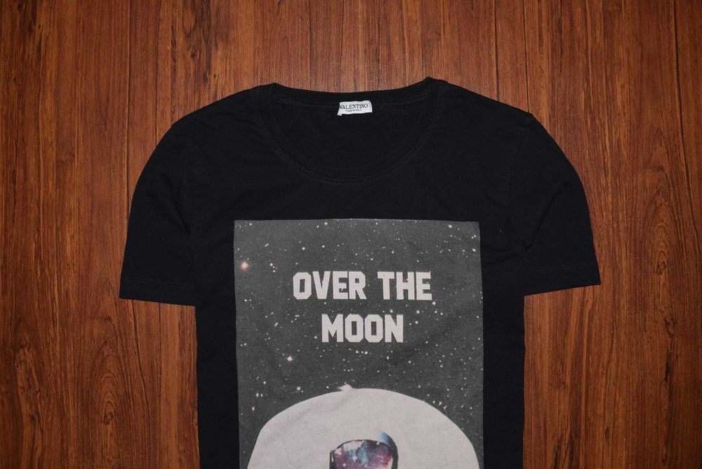 Valentino Over The Moon T-shirt Мужская Премиальная Футболка Валентино