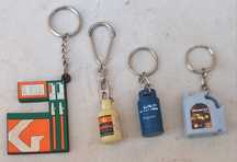 Conjunto de Porta-chaves da Galp