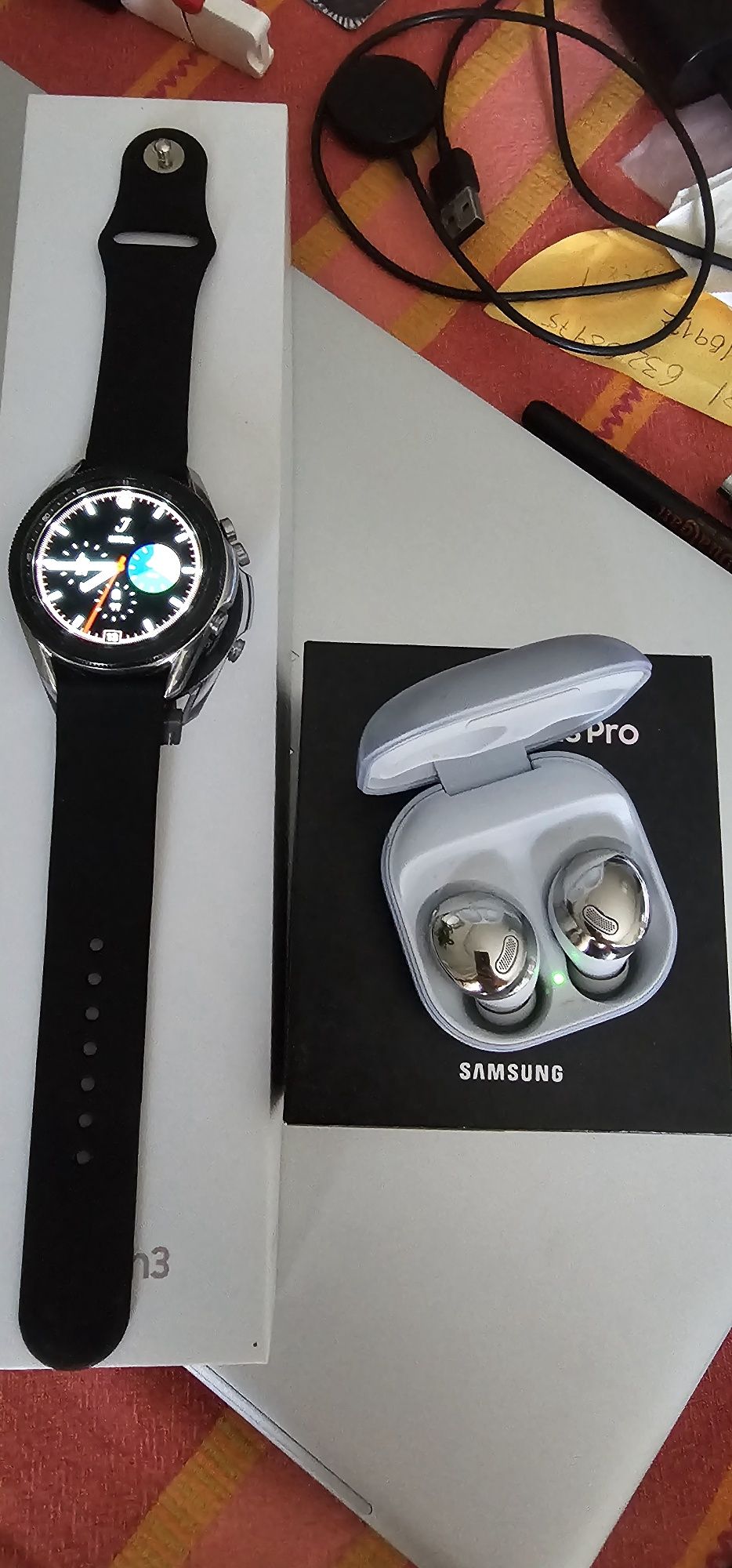 Watch 3 e Galaxy Buds Pro