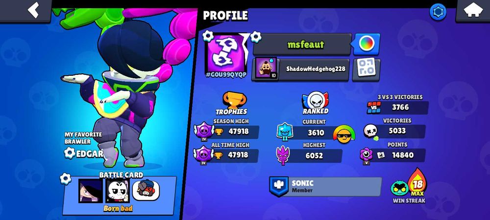 Акаунт Brawl Stars