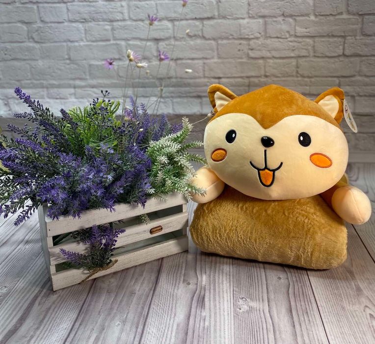 Игрушка -плед отличны подарок